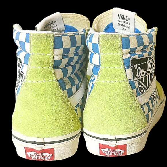 Vans Sk8-Hi OTW Skateboard Shoes Mens 6 Bright Green - Picture 4 of 7